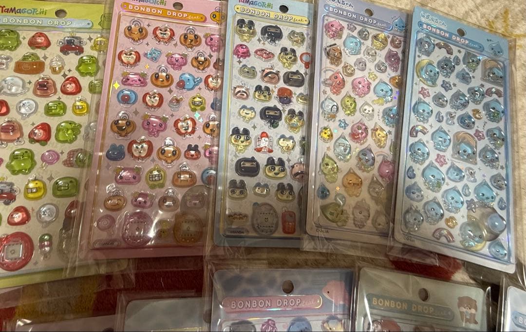 ボンボンドロップシール 正規品 プチトレイン 水族館限定 まとめ売り セット売り