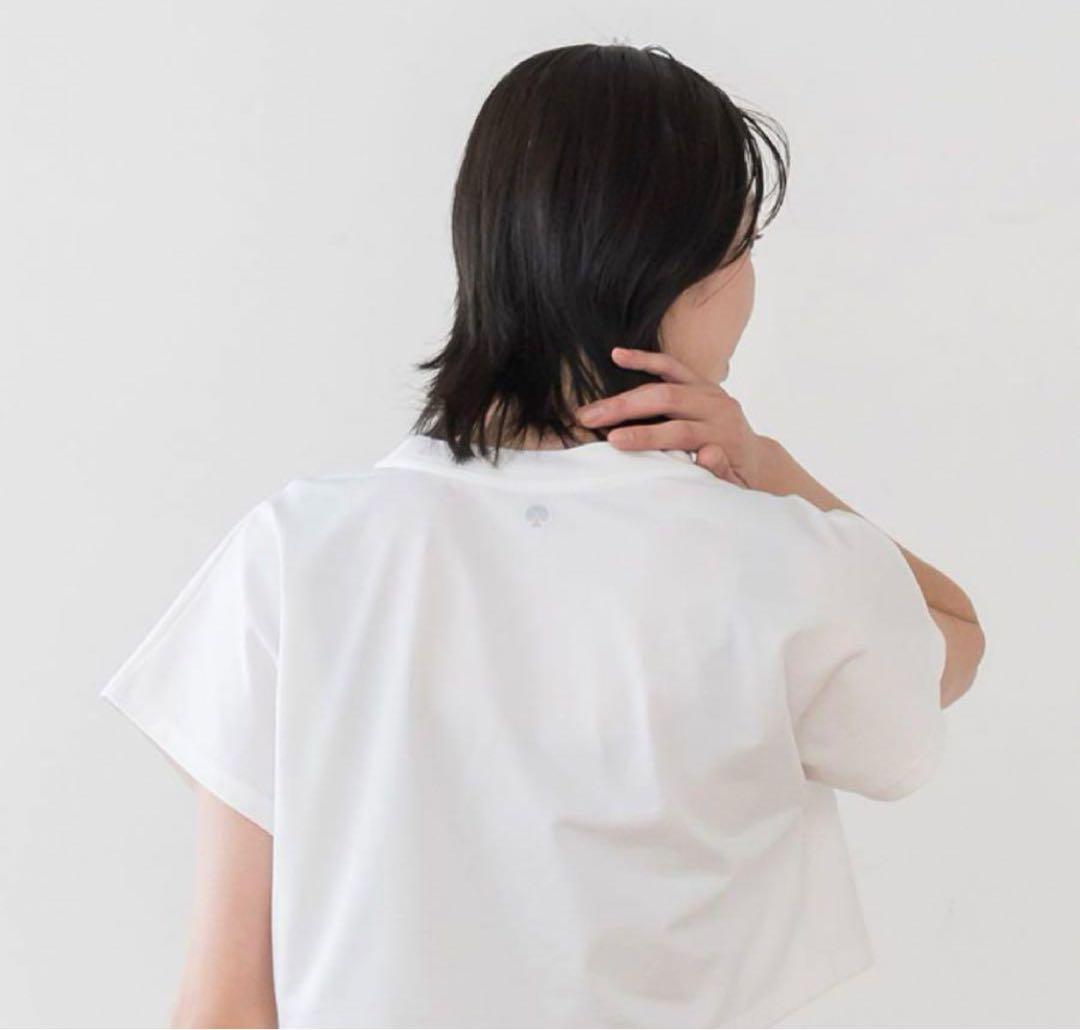 【SUKALA】ブラトップ付きエンボス Tee Lサイズ