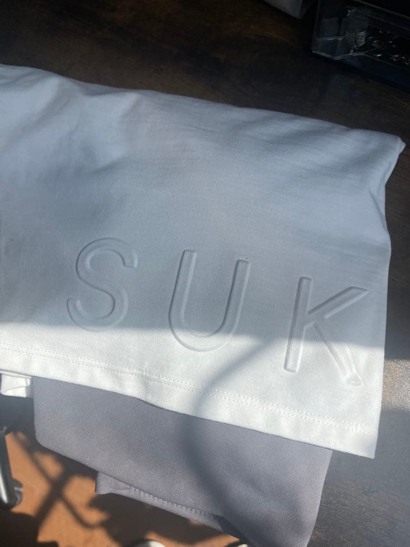 【SUKALA】ブラトップ付きエンボス Tee Lサイズ