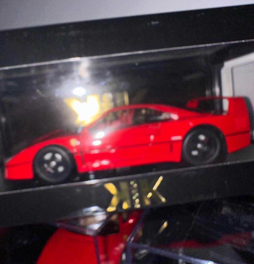 kkスケールフェラーリーF40RED1/18