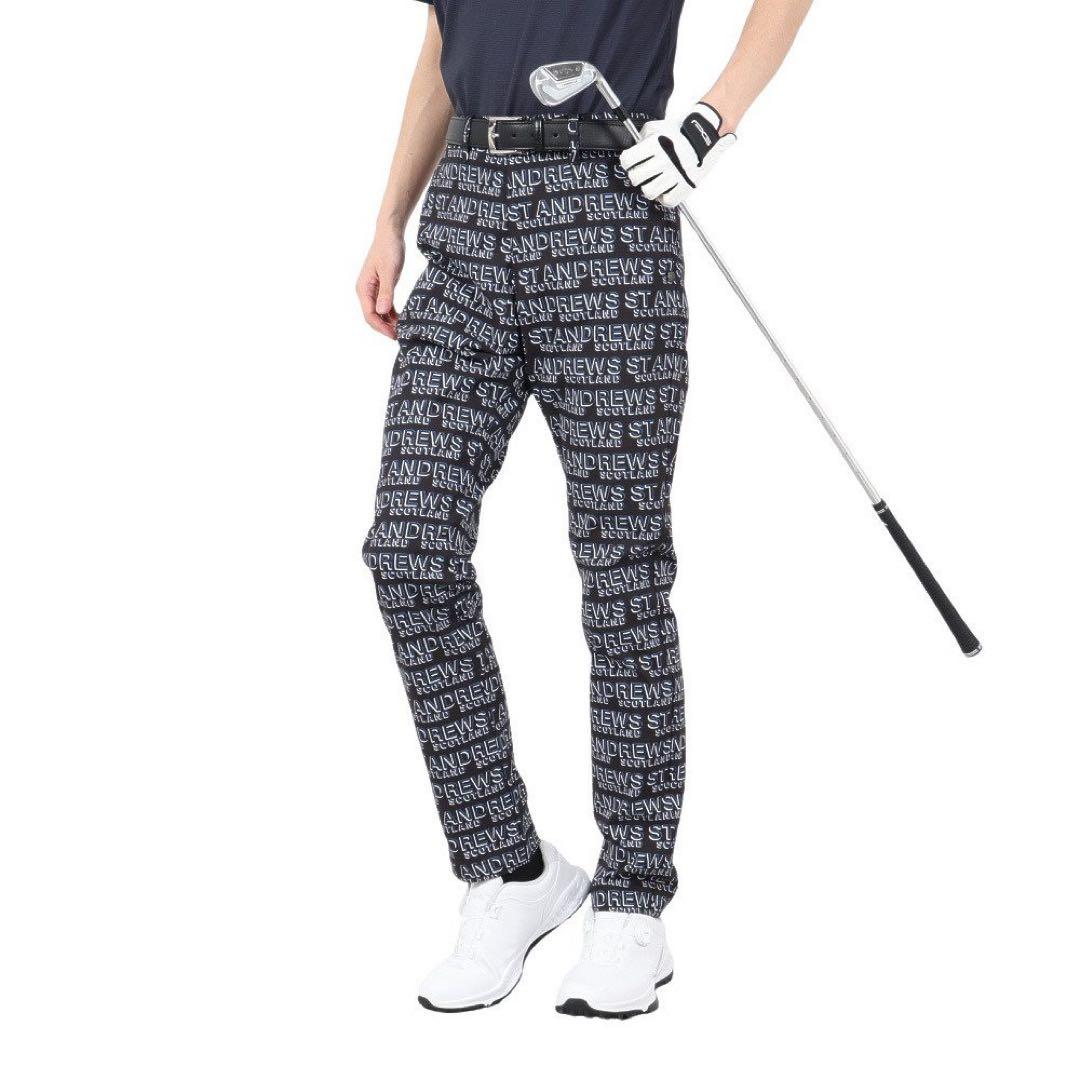 【未使用】定価2.3万円 St.andrews ゴルフパンツ ネイビー メンズ
