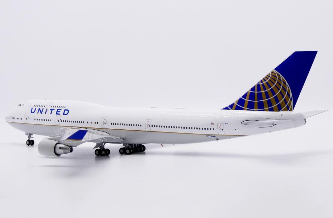 ユナイテッド航空 747-400 N175UA 1/200