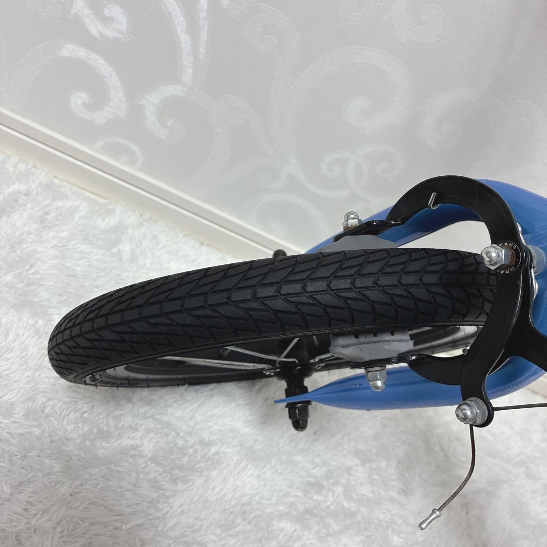 STRIDER ストライダー 14X ブルー 14インチ スタンド　ペダル付き