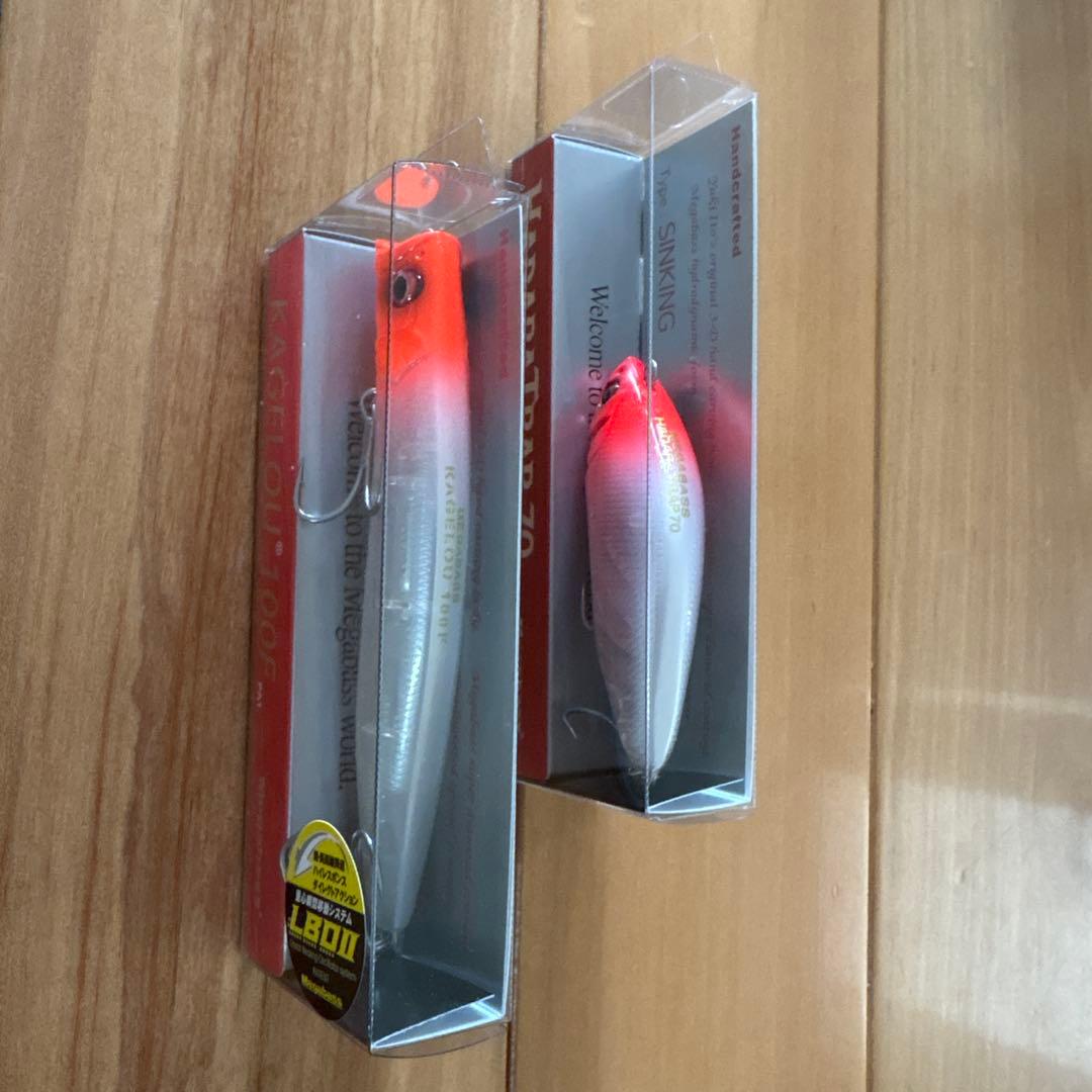 【新品】⭐︎Megabass カゲロウ100Fとハダラトラップ70 セット！