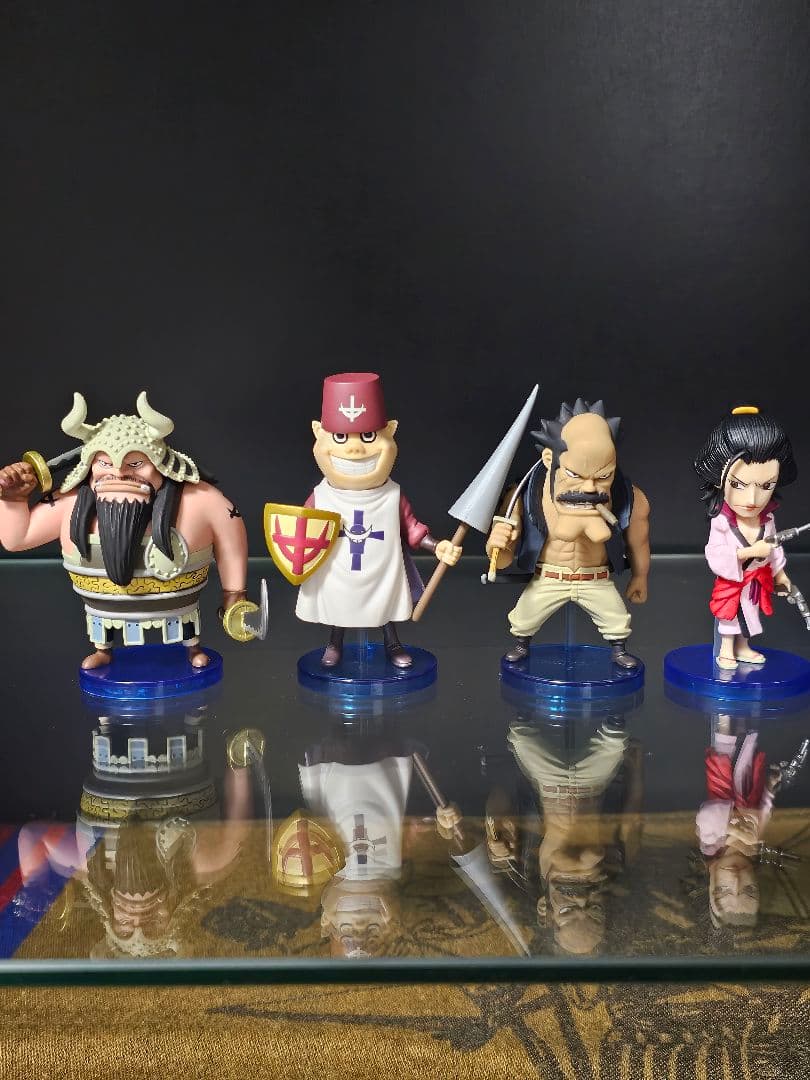 【山田太郎】ONE PIECE　ワーコレ　白ひげ海賊団　19体セット箱あり