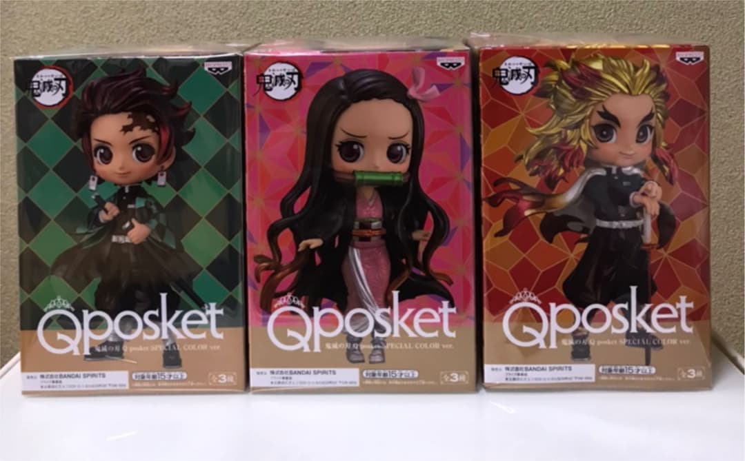 鬼滅の刃 Qposket フィギュア 炭治郎 煉獄 禰豆子メタリック セガ限定