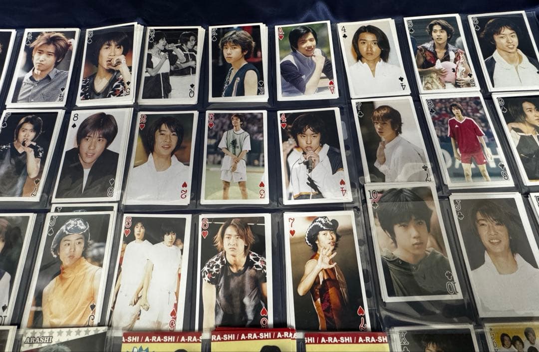 嵐　トランプ　写真　アイドル　トレカ　大量　大野智　二宮和也　相葉雅紀　櫻井翔