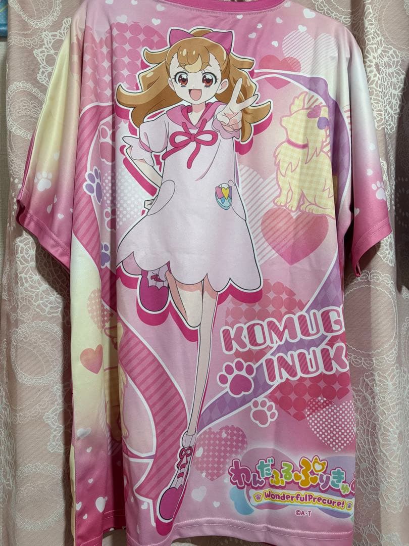 キュアワンダフル Tシャツ ピンク