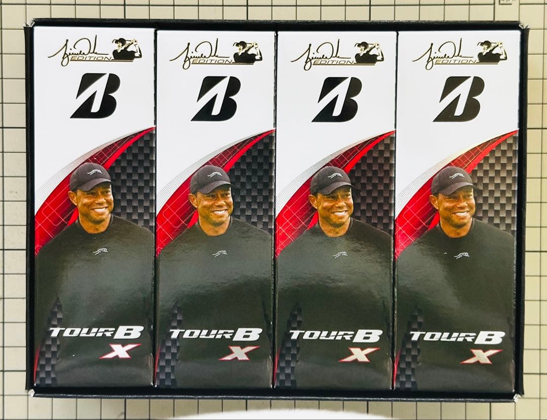 新品 25 ブリヂストン TOUR B X タイガーウッズエディション 1ダース