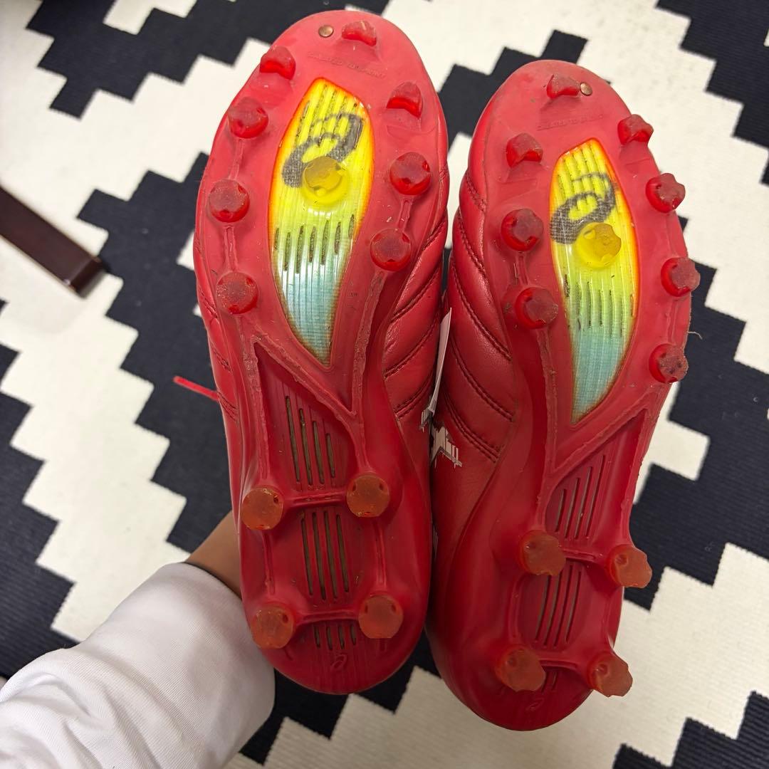 DS LIGHT X-FLY PRO 3 サッカースパイク　レッド　asics