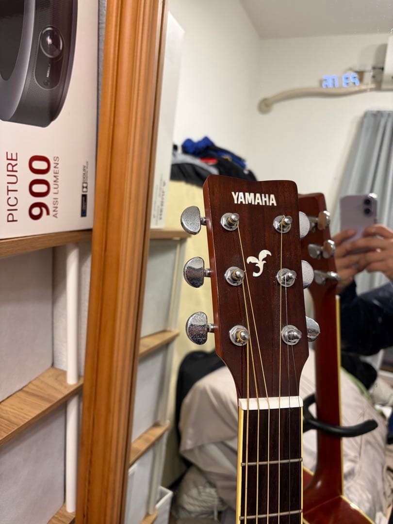 Yamaha FS820 アコースティックギター レッド