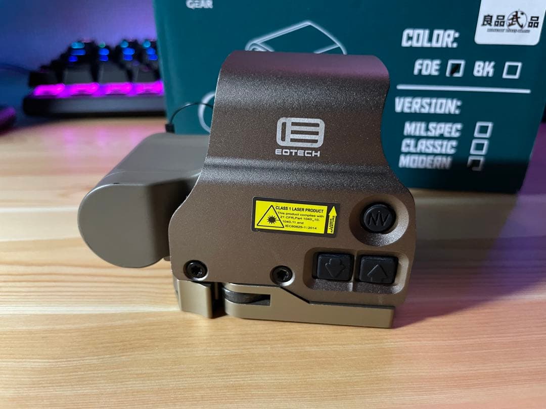 エボリューションギア EXPS3 レッドドットサイト FDE