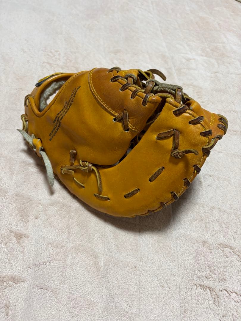 希少　ミズノプロ Mizuno ビッグM ファーストミット　軟式グローブ　左投