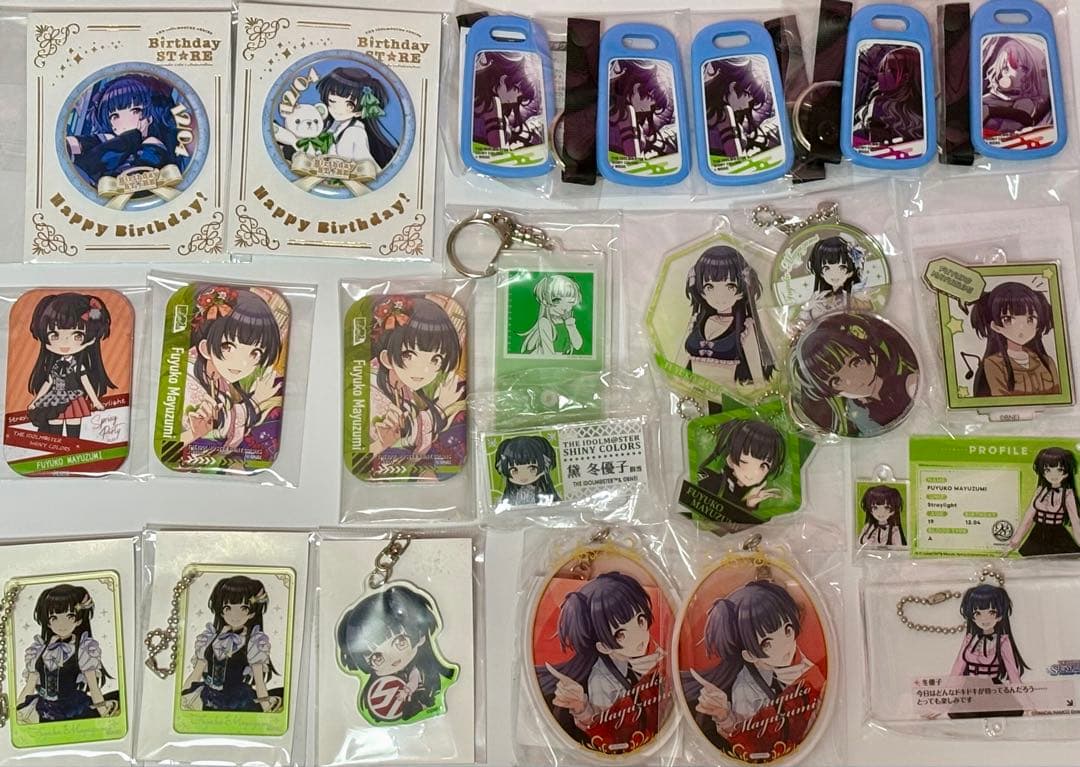 シャニマス 黛冬優子 缶バッジ アクキー まとめ売り