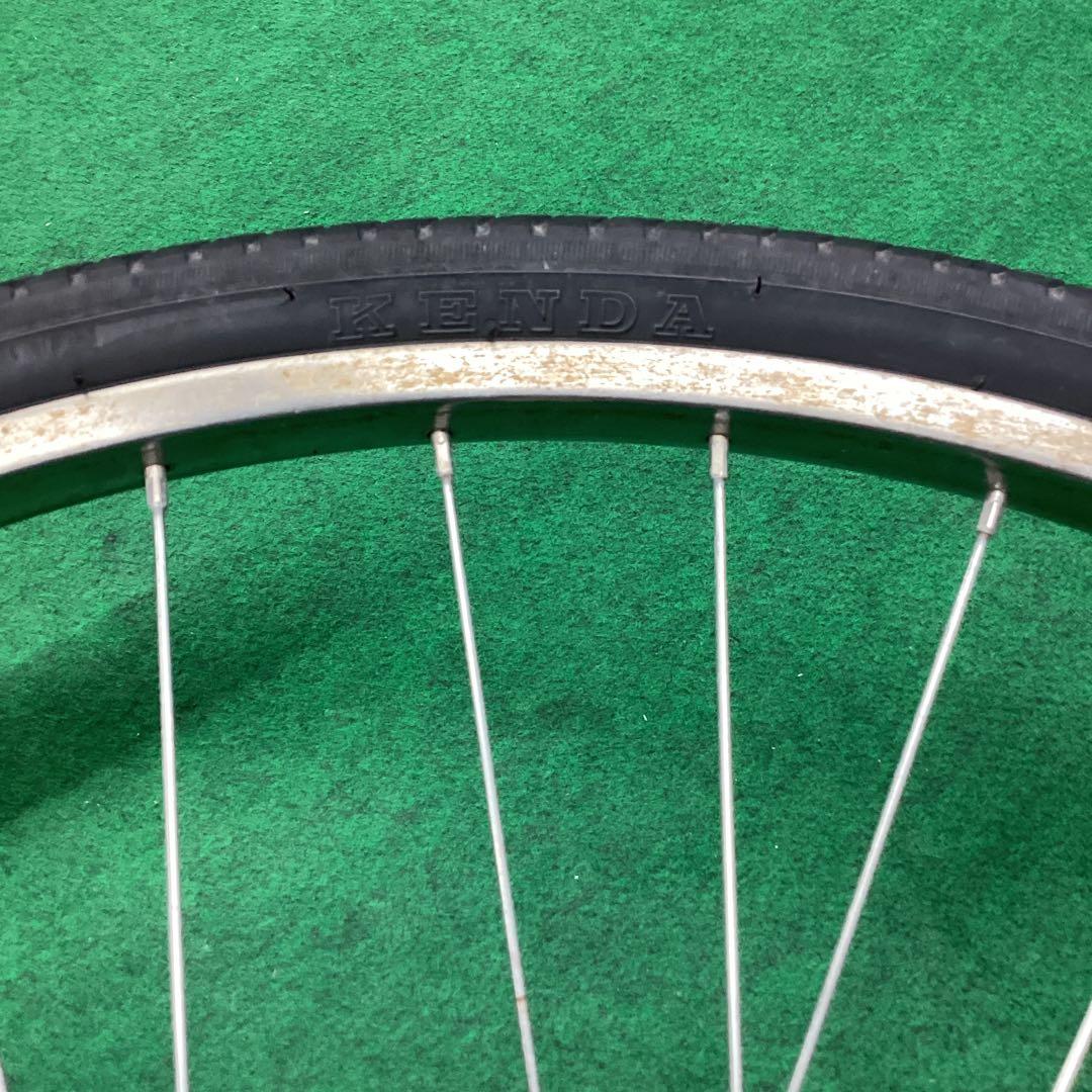 ステンレスリム　後輪 27x1-3/8 タイヤ付 内装3段　27インチ