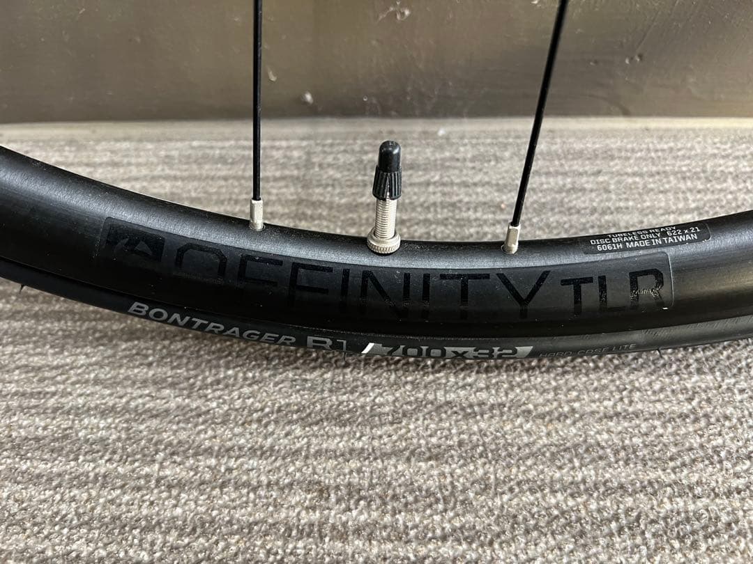 Bontrager Affinity TLR ボントレガー ホイール 前後