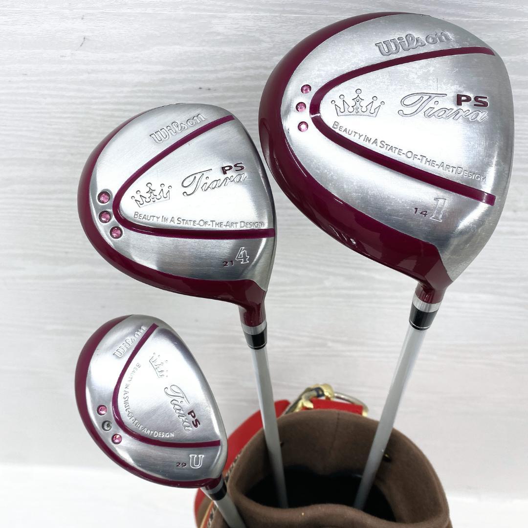 Wilson Tiara PS ウィルソン レディース ゴルフ クラブ セット