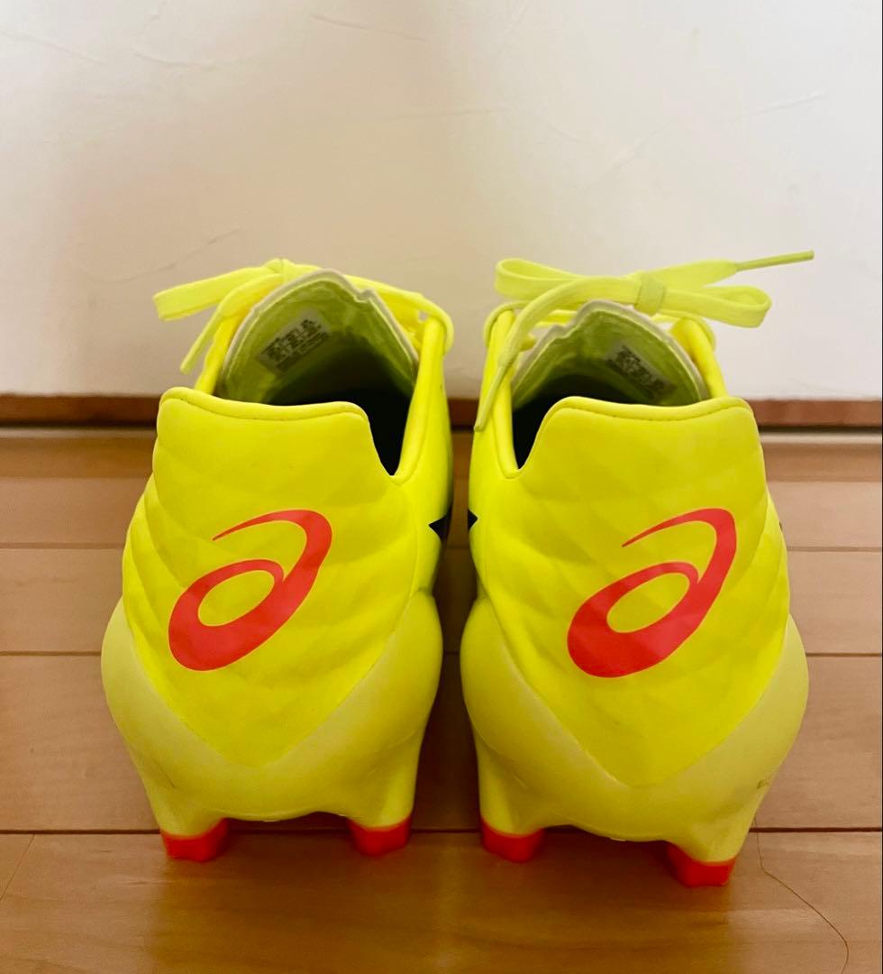 【アシックス】サッカースパイク メナス４PARIS 26.5cm イエロー