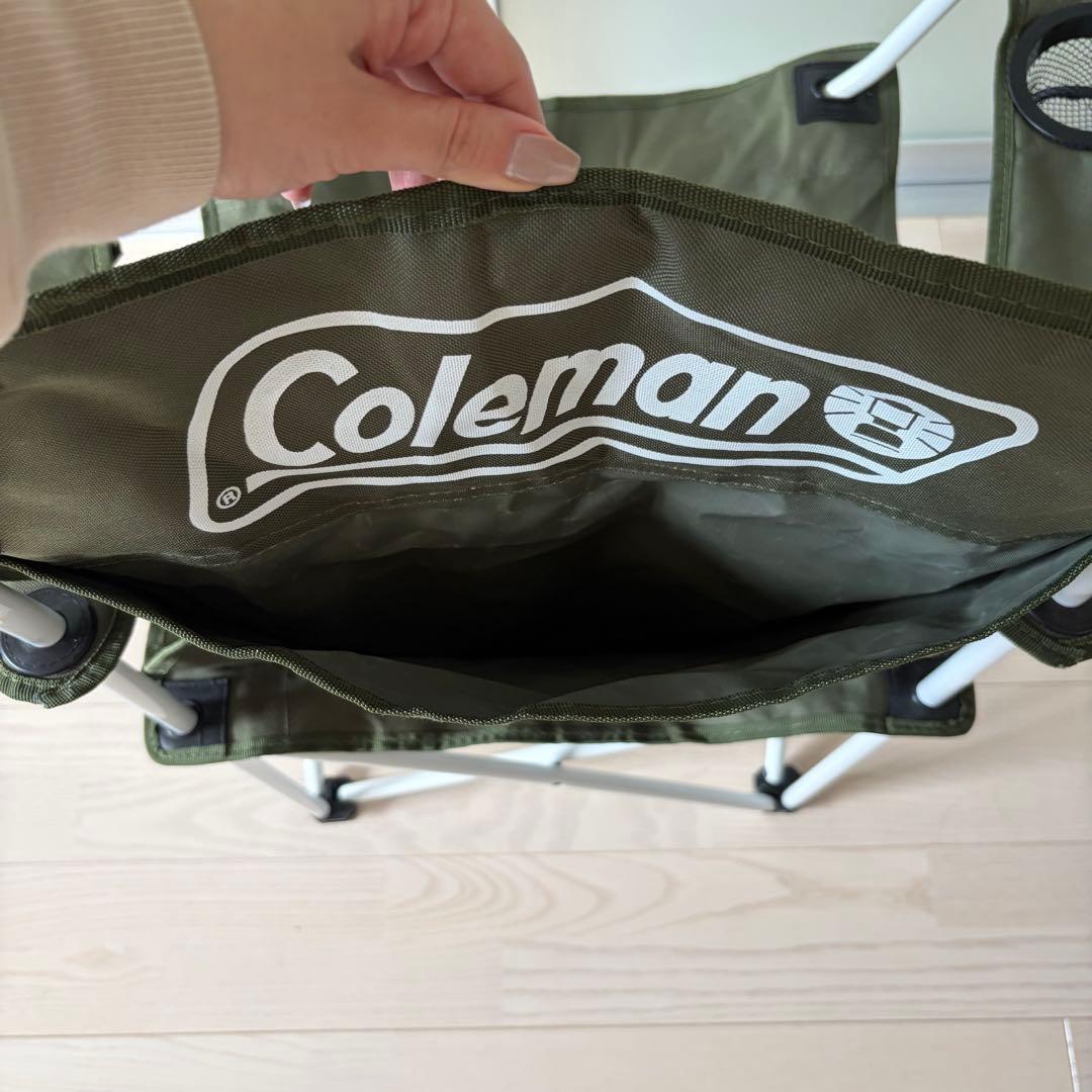 【お値下可能】Coleman コールマン 折りたたみアウトドアチェア グリーン