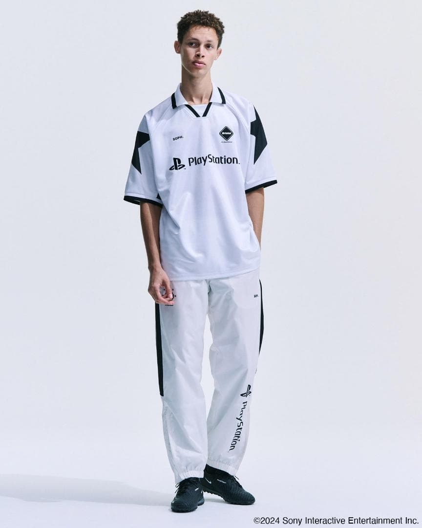 白 S　FCRB STAR S/S GAME SHIRT PlayStation