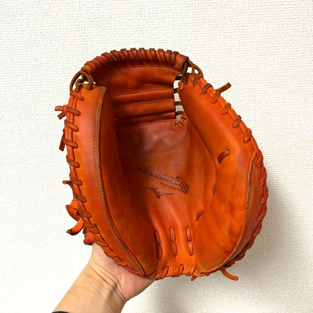 811 ミズノ グローバルエリート 型抜群 即戦力 軟式 キャッチャーミット