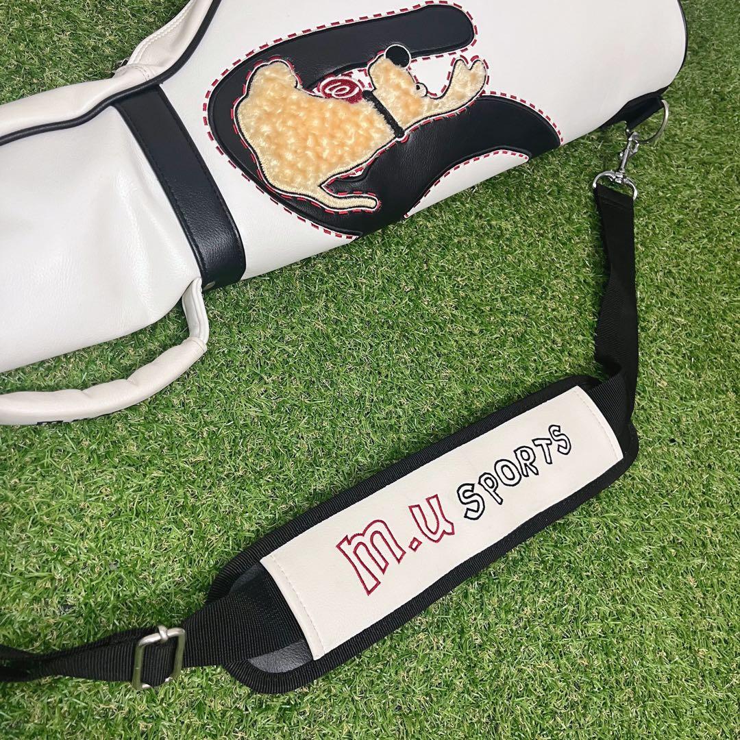 美品 m.u SPORTS ミエコウエサコ 持ち運び楽 ゴルフクラブケース