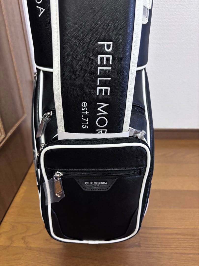 【定価69,300円 PELLE MORBIDA】 キャディバッグ スタンド