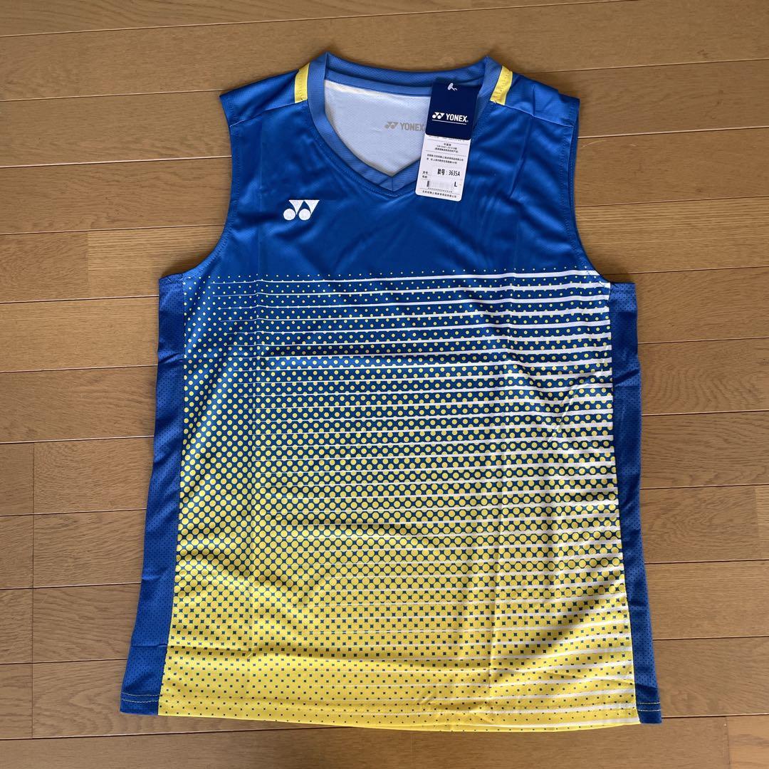 ヨネックスYONEX バドミントン日本代表モデルゲームウェア　上下セット新品　L