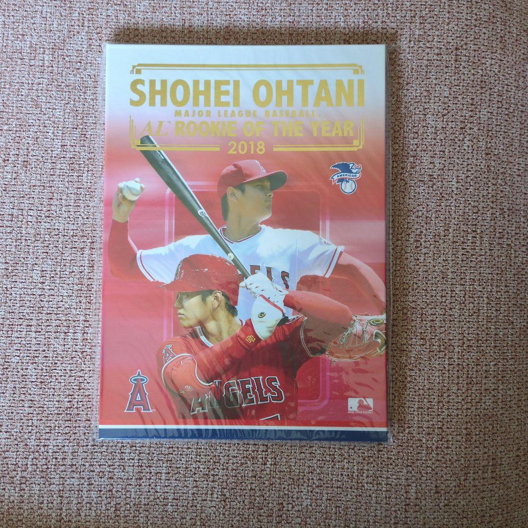 Shohei Ohtani 2018 ALルーキーオブザイヤー記念品