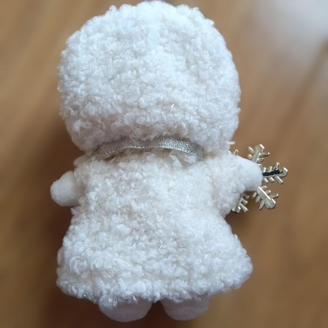 ハローキティ　ぬいぐるみボールチェーンキーホルダー　 雪の精　フェアリー