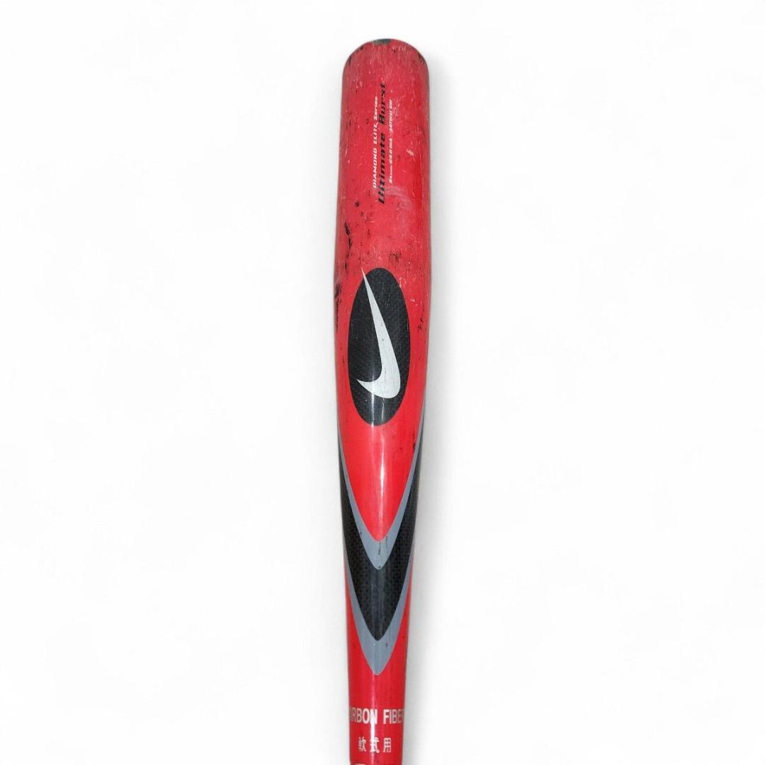 希少 NIKE ナイキ 軟式バット アルティメットバースト 84cm カーボン