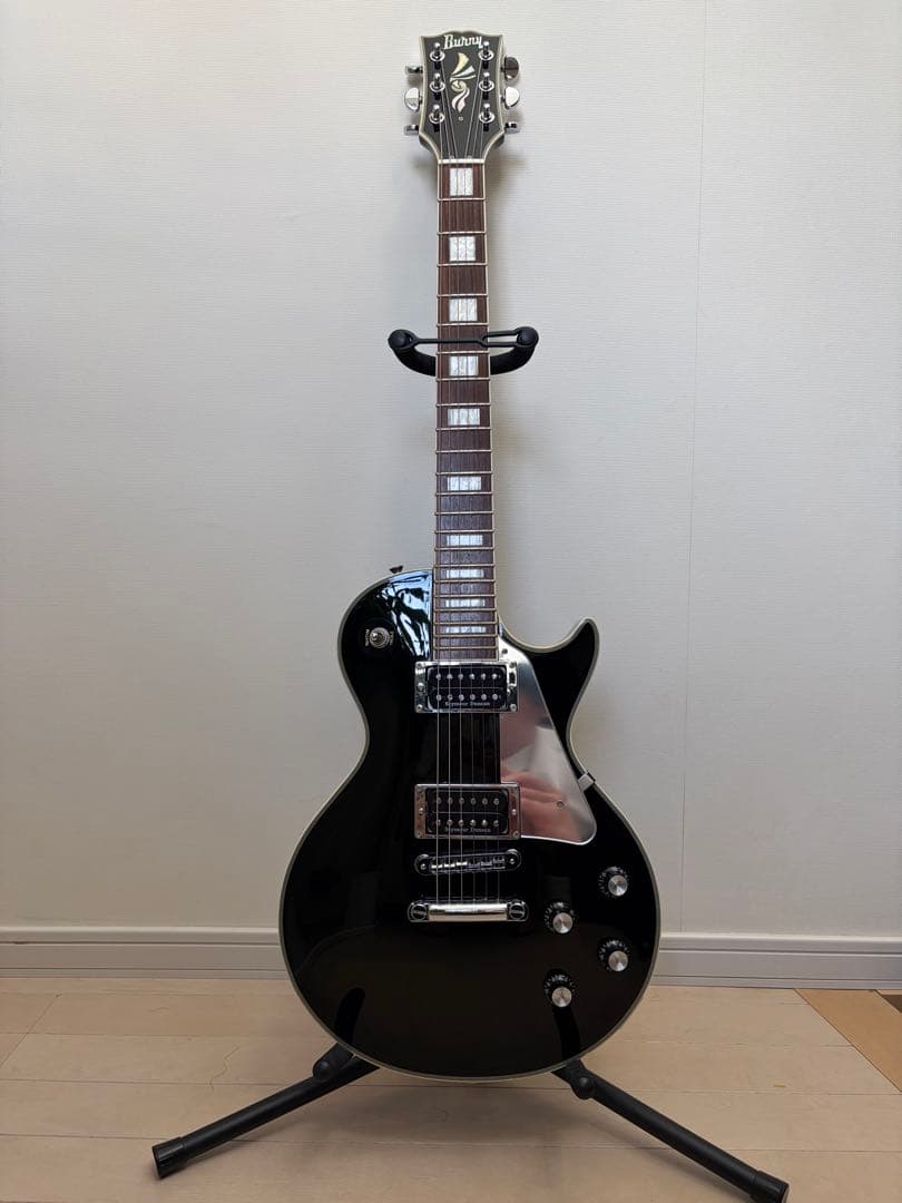 お正月限定値下げ！！　新品セイモアダンカン搭載　Burnyレスポールカスタム