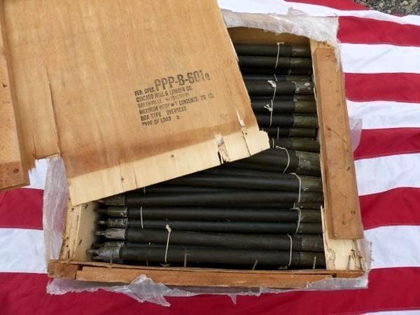 1968” 米軍実物 ナム戦 デッド!　テントポール　6本セット 軍幕 270