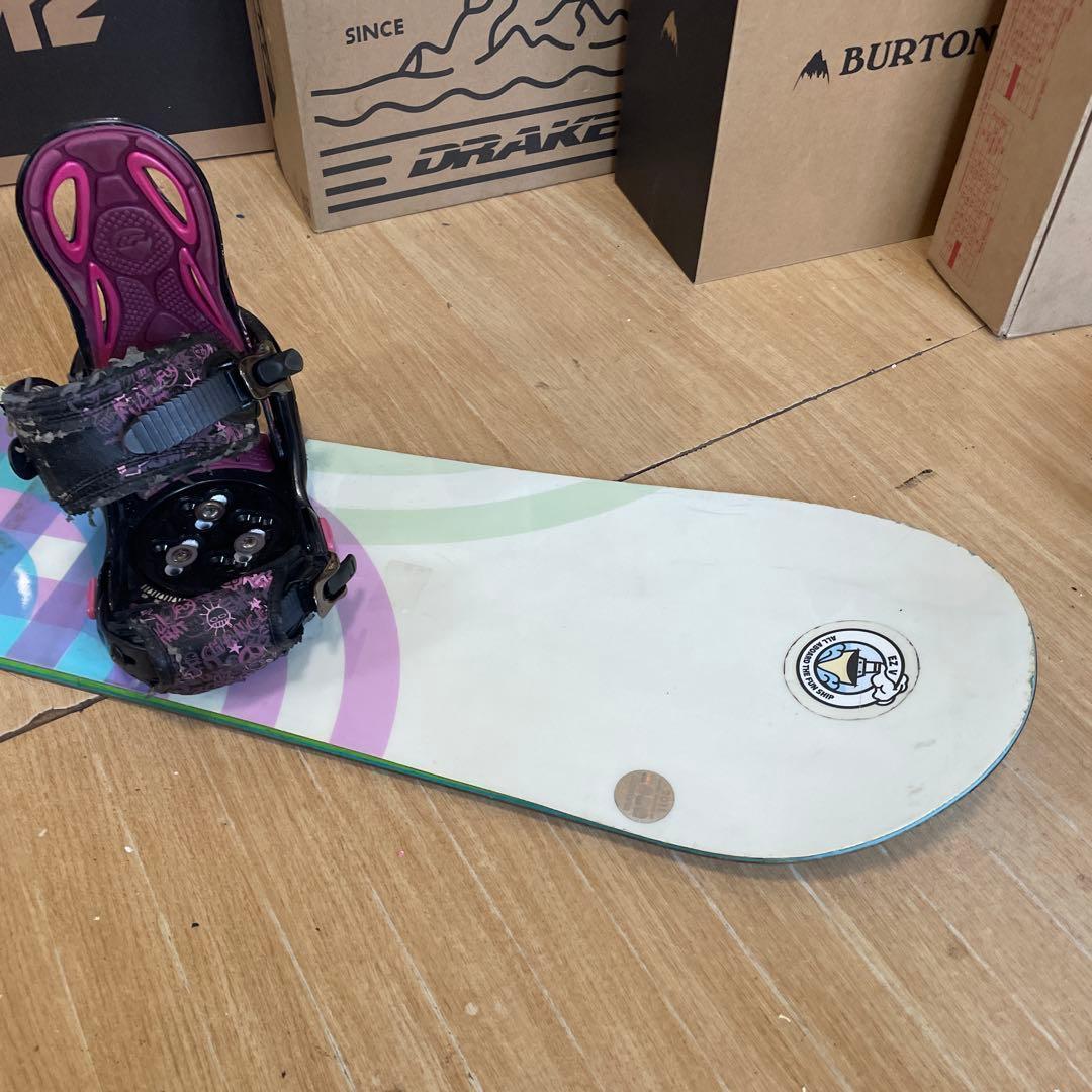BURTON×FLUX　バートン　フラックスバインディング付　スノーボードセット