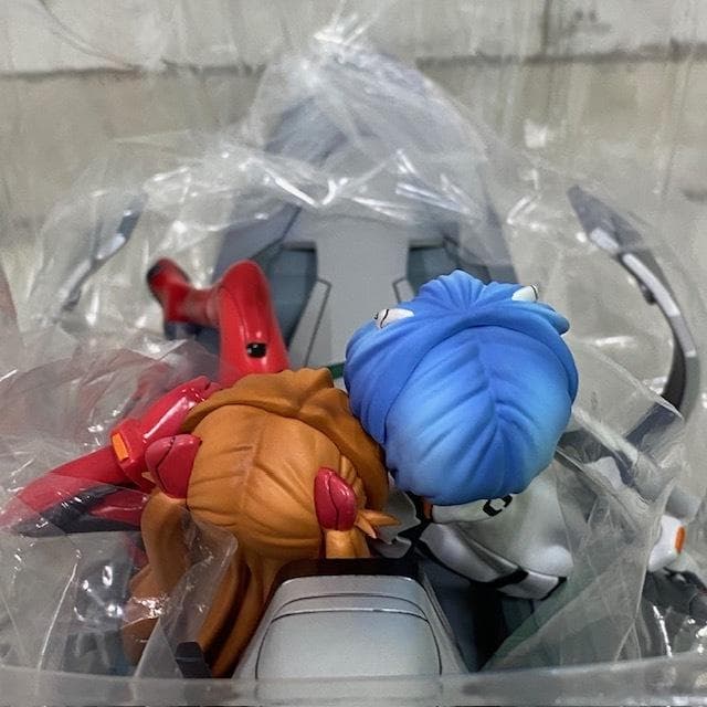 美品 新世紀エヴァンゲリオン フィギュア レイ＆アスカ ツインモア オブジェクト
