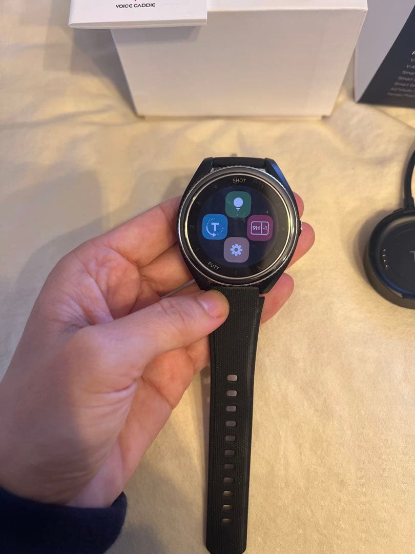 【美品】ボイスキャディ VOICE CADDIE T9 スマートゴルフウォッチ