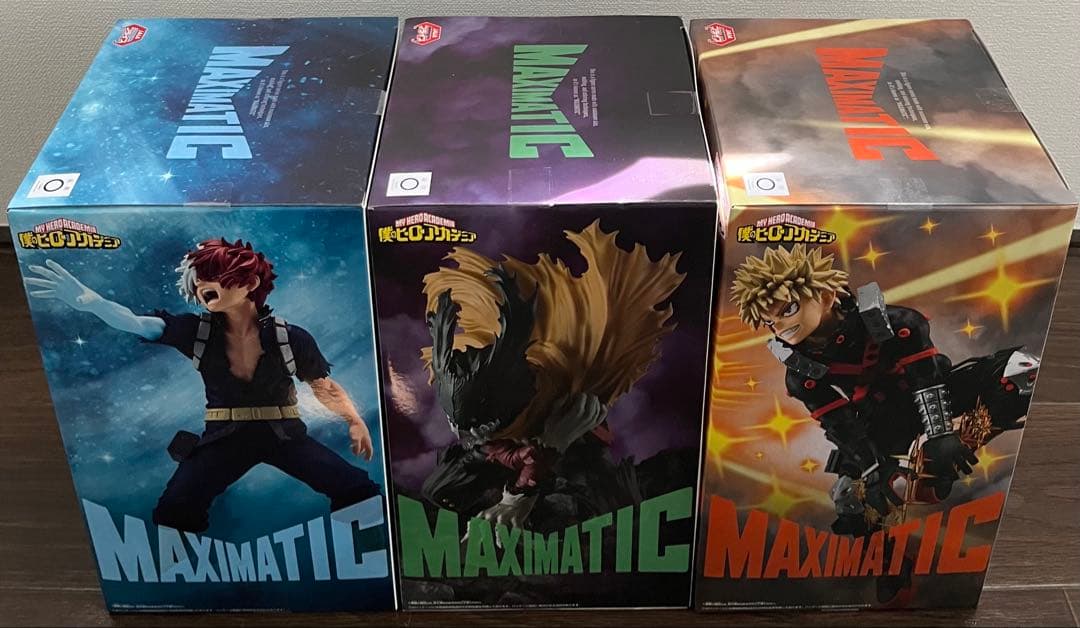 僕のヒーローアカデミア MAXIMATICフィギュアセット　3種