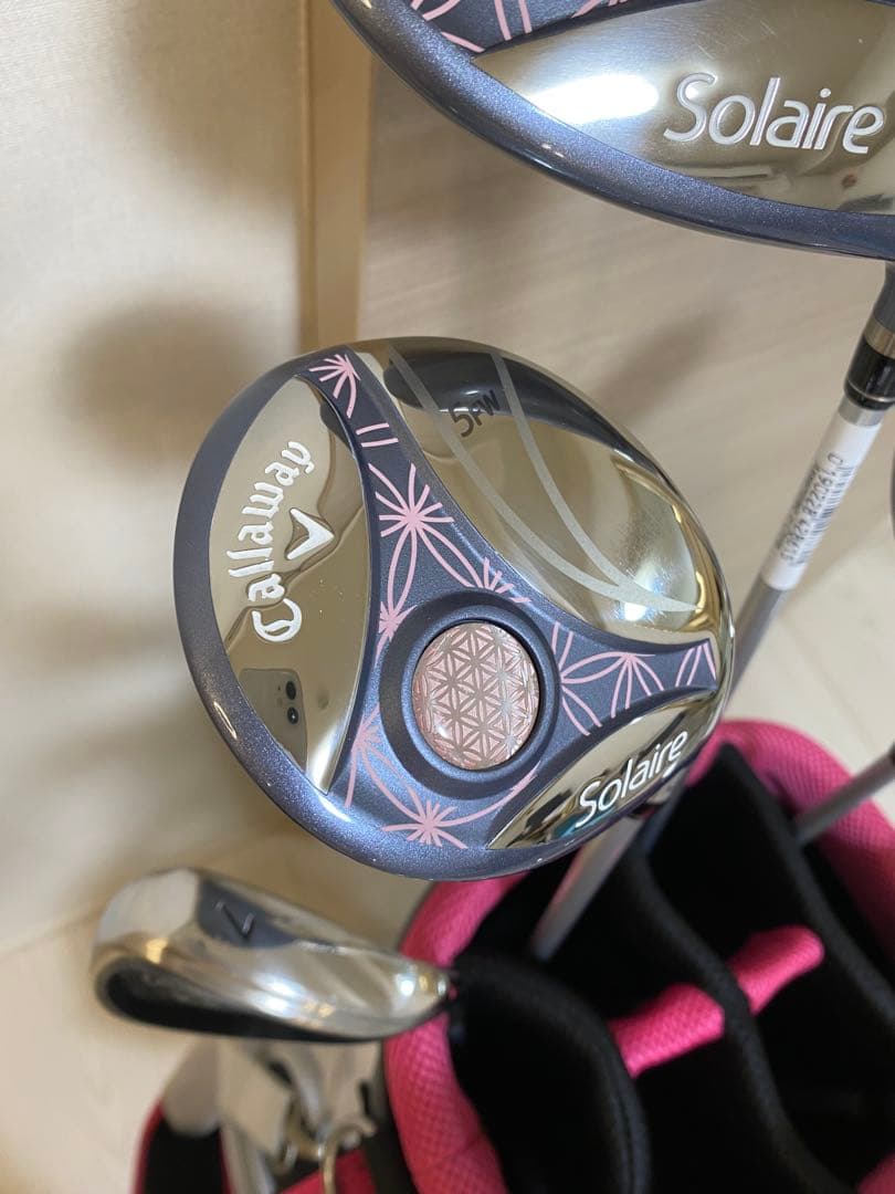（美品）（現行品）Callaway Solaire ソレイル　クラブ8本セット