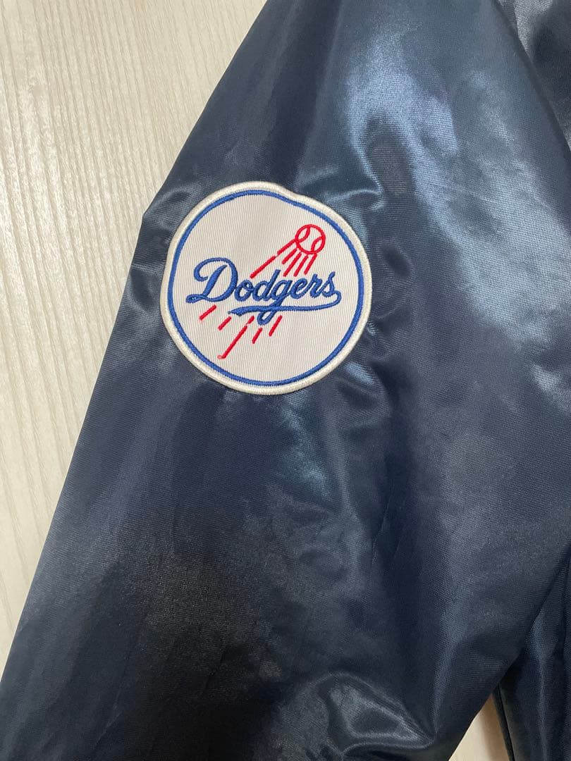 LA dodgers ロサンゼルスドジャース スタジアムジャケット ネイビー