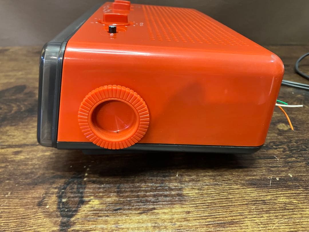 【動作品】COPAL FP-124 クロックラジオ フリップ式 昭和レトロ