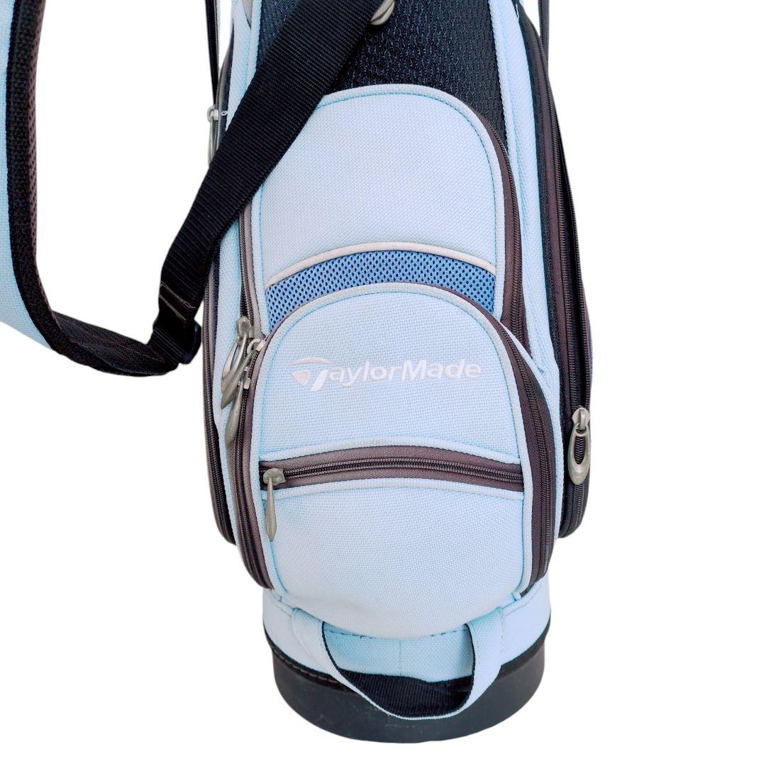 TaylorMade 軽量キャディバッグ ライトブルー/ブラック