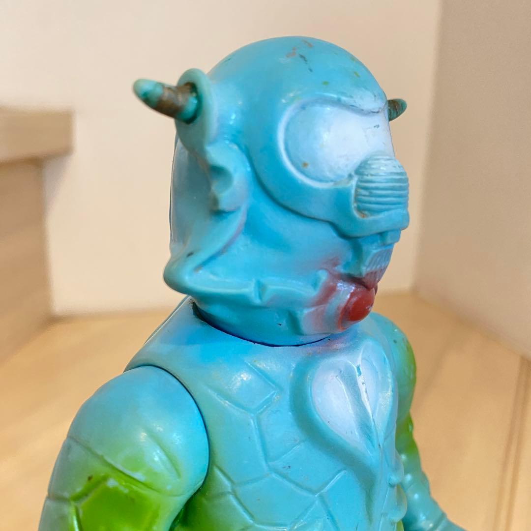 禿*ん様 【当時物】ベル星人　ウルトラセブン ブルマァク　ソフビ