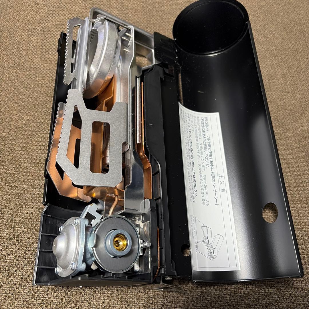 スノーピーク ホーム&キャンプバーナー ブラック 未使用 GS-600BK