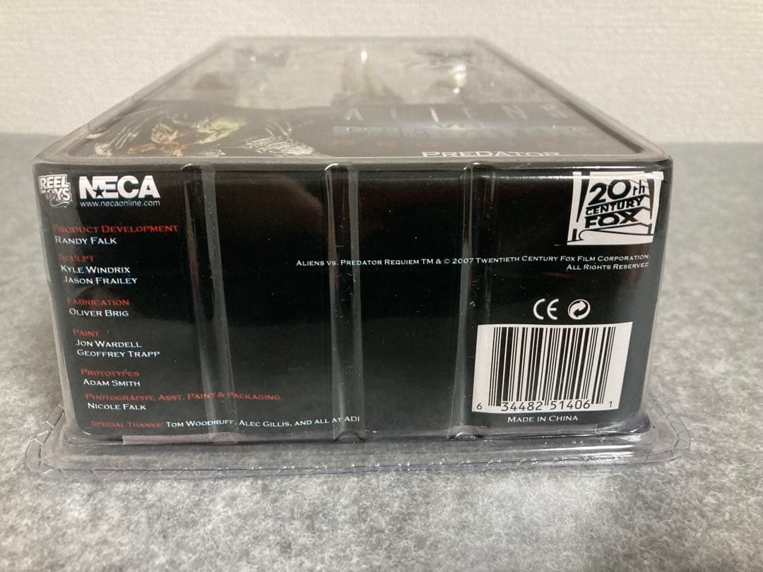 ネカ　NECA ウルフプレデター(口閉) エイリアンVSプレデター2