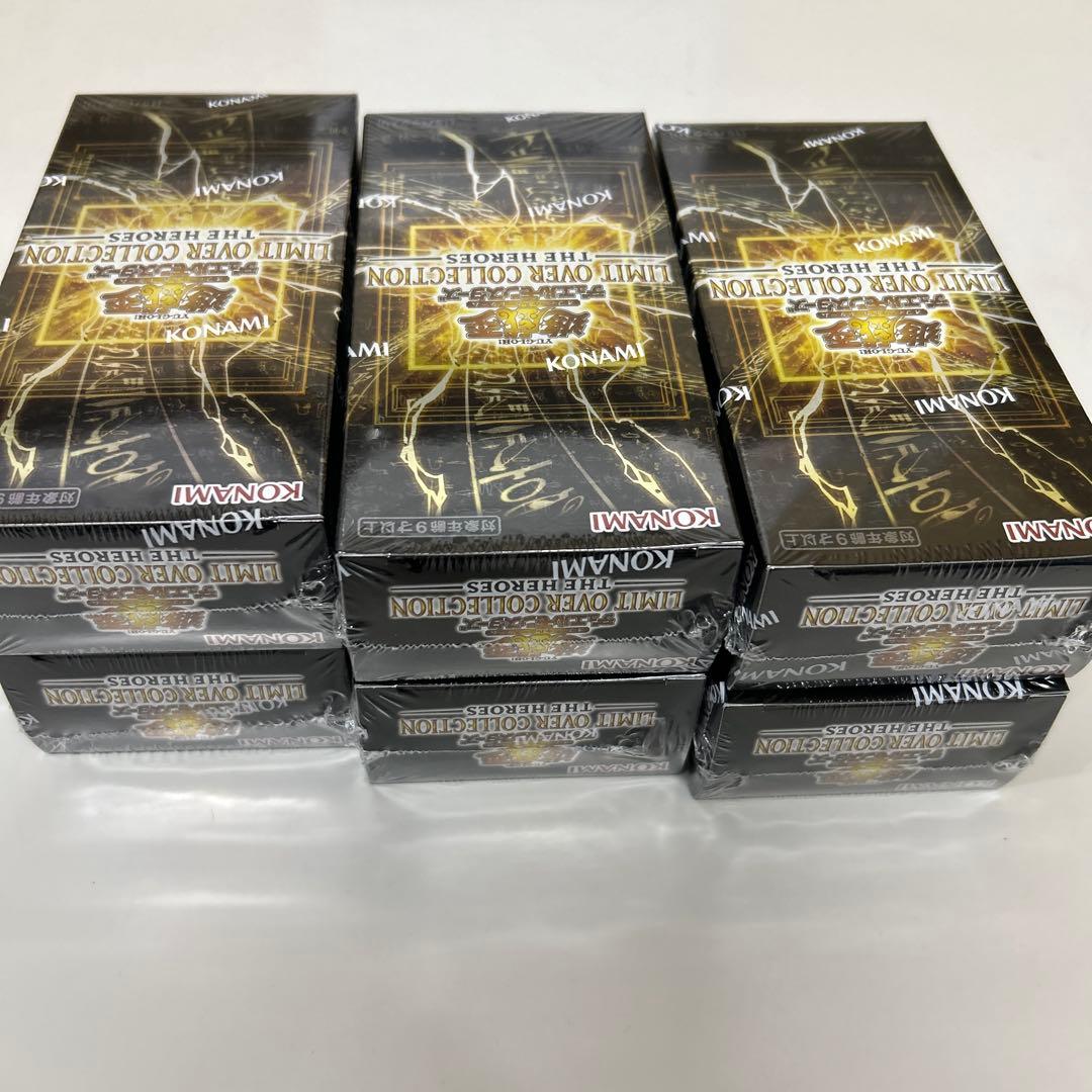 遊戯王 LIMIT OVER COLLECTION 6BOX シュリンク付