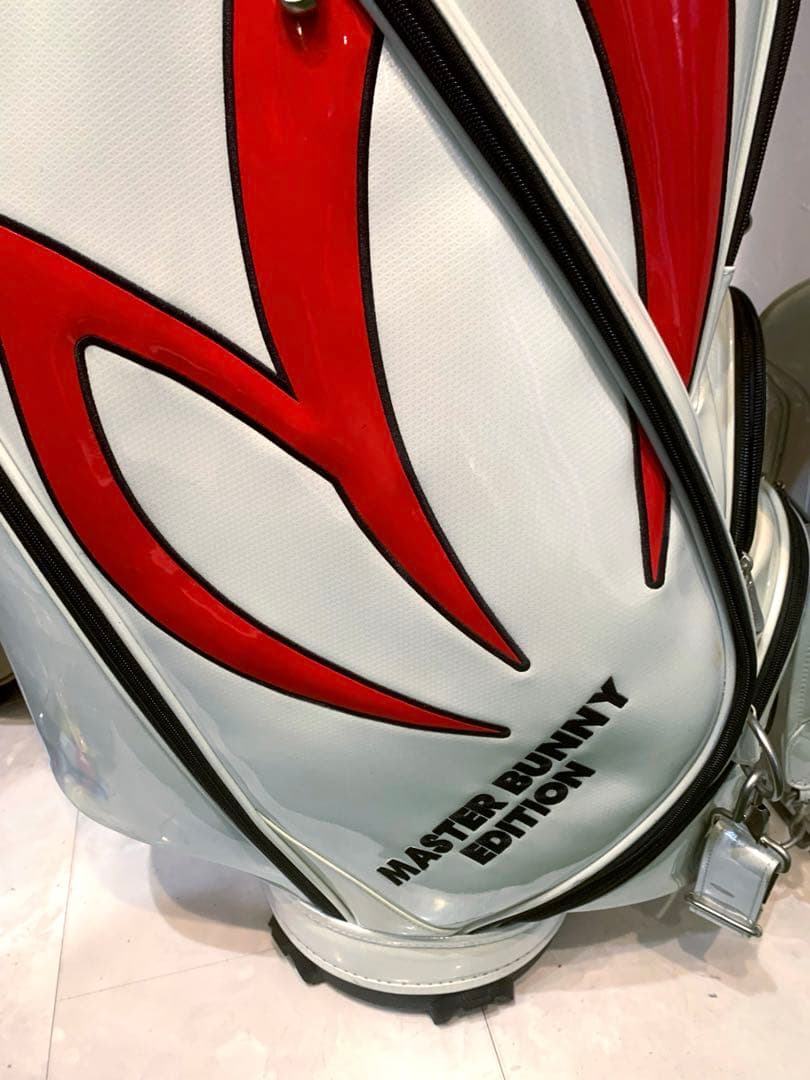 希少　良品　正規品　マスターバニー　パーリーゲイツ　キャディバッグ　3点式プロ