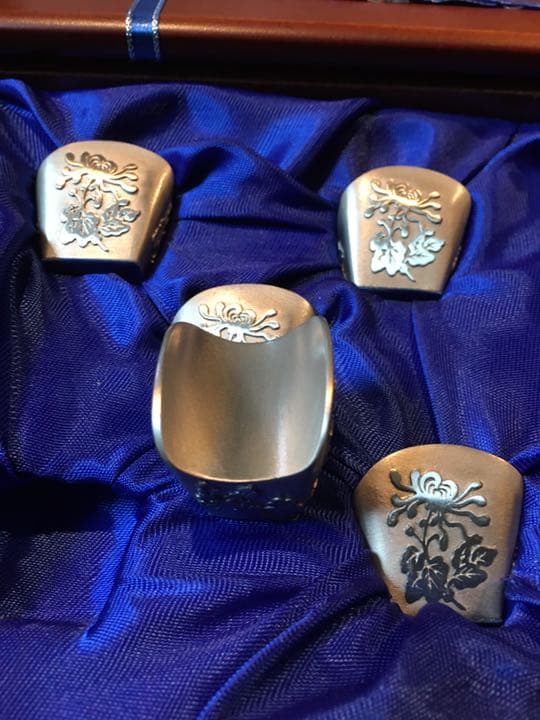 箸置き　錫　ステン　銀　真鍮　その他金属