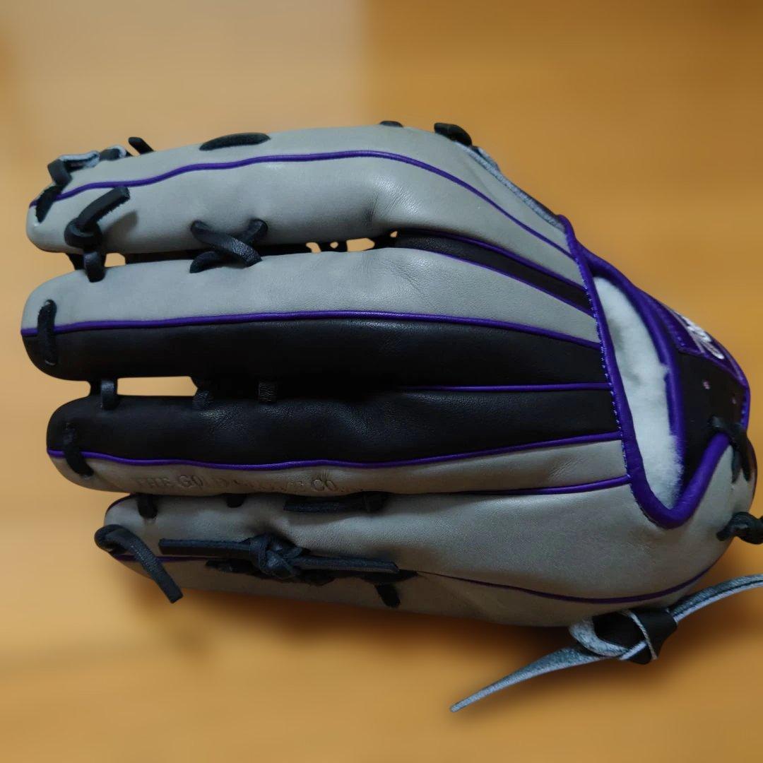 新品未使用 ローリングス軟式オーダーグラブ 外野 スチーム型付け済 即戦力