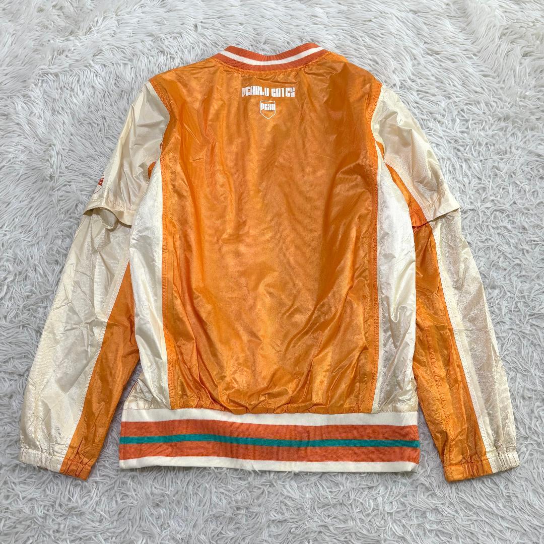 【美品】 PEARLY GATES 2Way プルオーバーナイロンジャケット 2