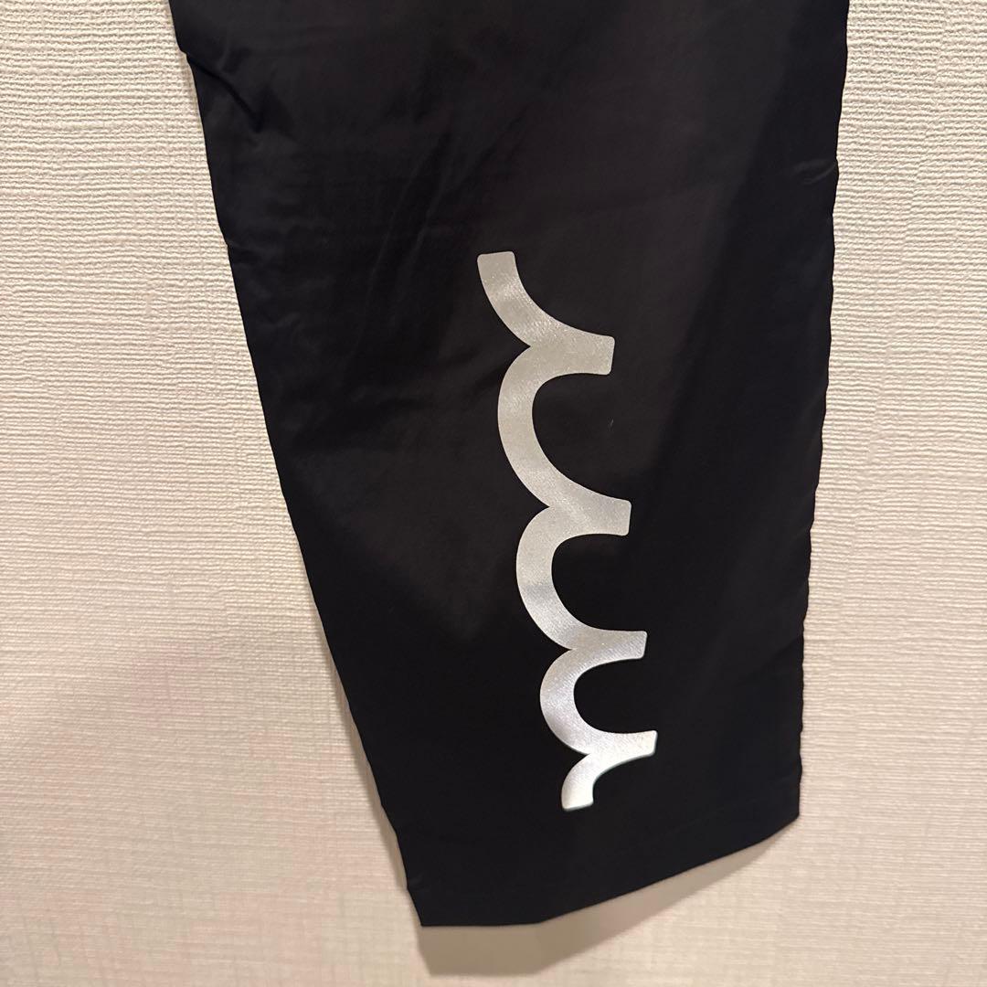 タグ付！ストレッチナイロンパンツ　ブラック　M